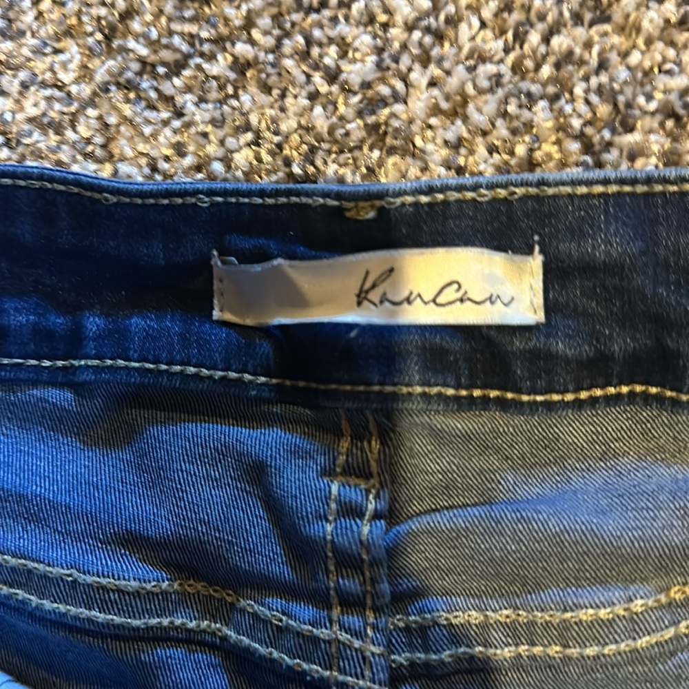 KanCan Brand Jean Shorts No Size Listed Fits like Juniors Sz 2 Great Condition - Picture 4 of 6